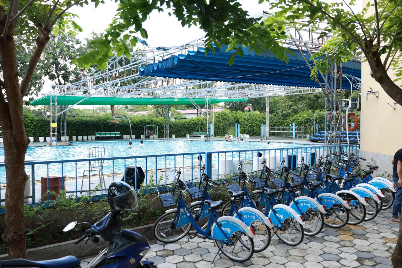 Ảnh xe đạp Nhà Khách ĐHQG-HCM